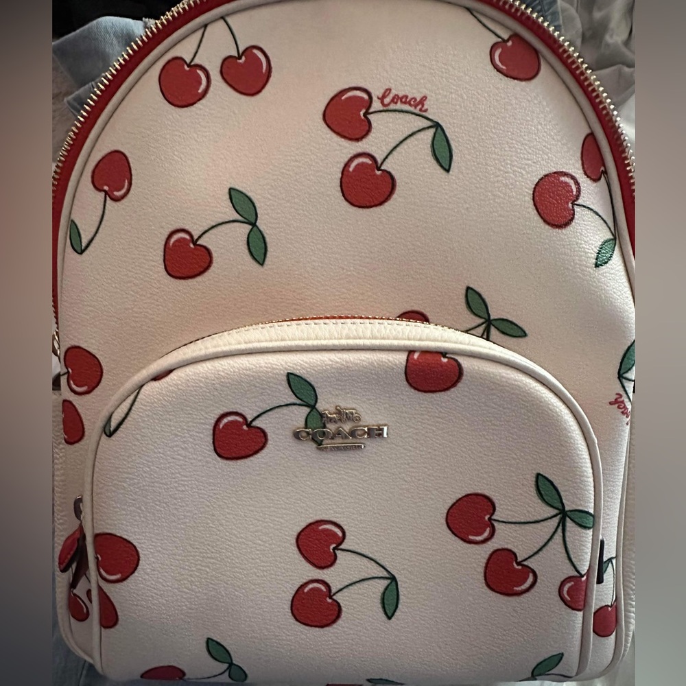 Coach Cherry Backpack